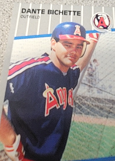 1989 Fleer #468 Dante Bichette — front