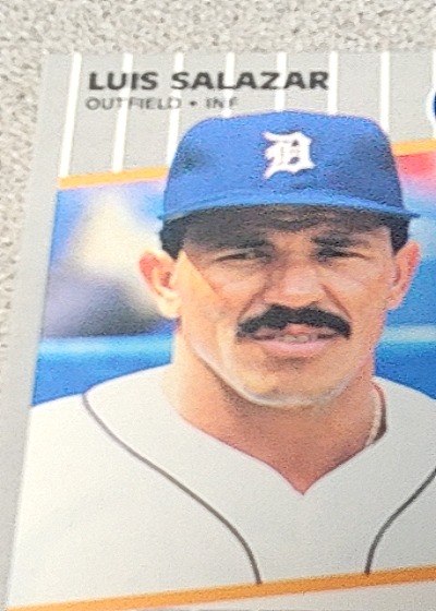 1989 Fleer #144 Luis Salazar — front