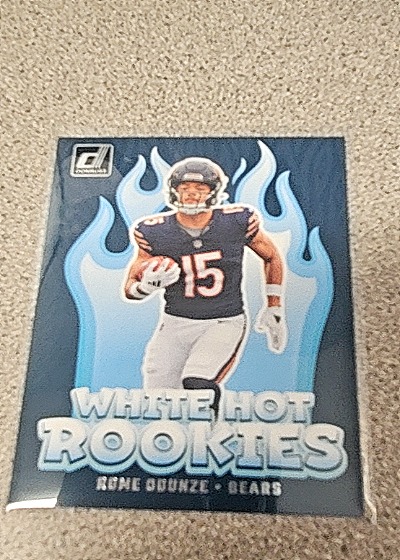 2024 Donruss #WH2 Rome Odunze White Hot Rookies — front