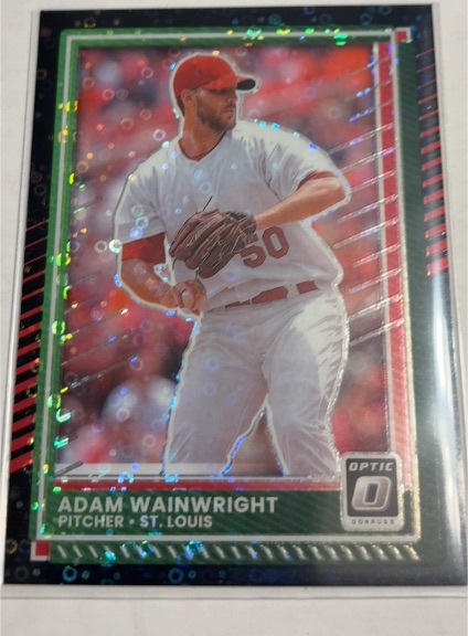 2025 Donruss Optic #36 Adam Wainwright — front