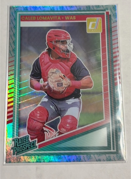 2025 Donruss #149 Caleb Lomavita — front