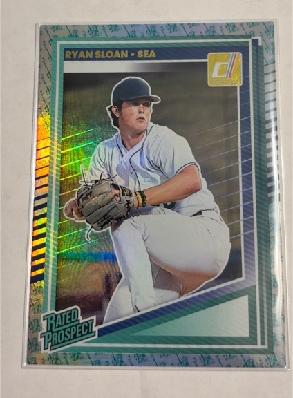 2025 Donruss #159 Ryan Sloan Rated Prospect — front