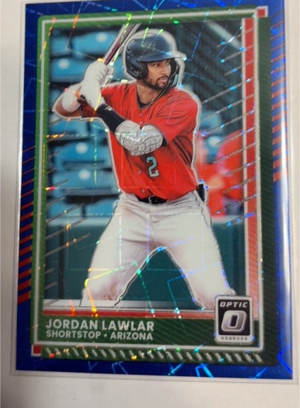2025 Donruss Optic #70 Jordan Lawlar — front