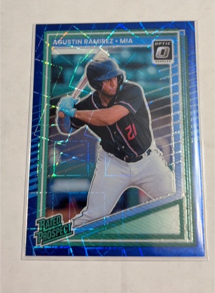 2025 Panini Donruss Optic Rated Prospects #113 Agustin Ramirez — front