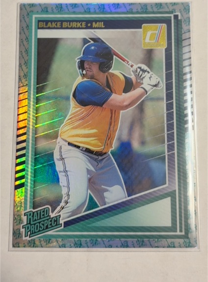 2025 Donruss #179 Blake Burke — front