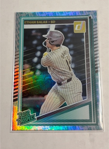 2025 Donruss #199 Ethan Salas — front