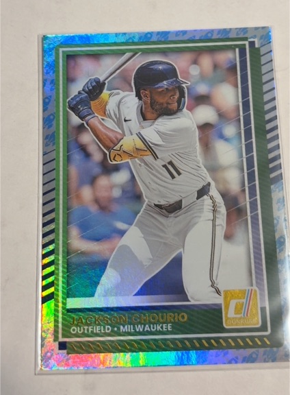 2025 Panini Donruss #99 Jackson Chourio — front