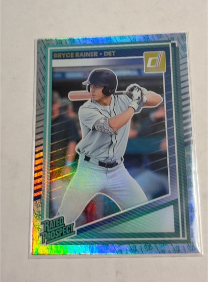2025 Donruss #189 Bryce Rainer — front