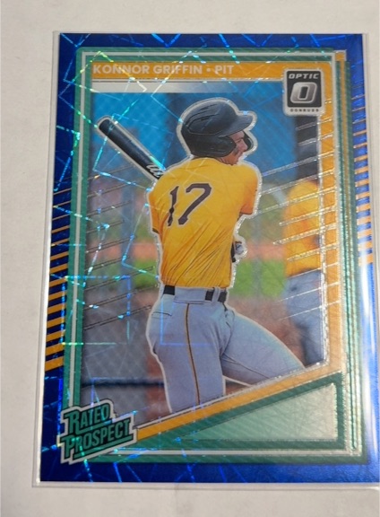 2025 Donruss Optic #123 Konnor Griffin — front