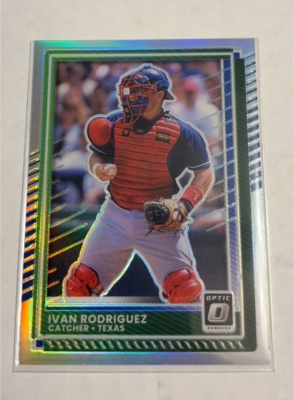 2025 Donruss Optic #21 Ivan Rodriguez — front