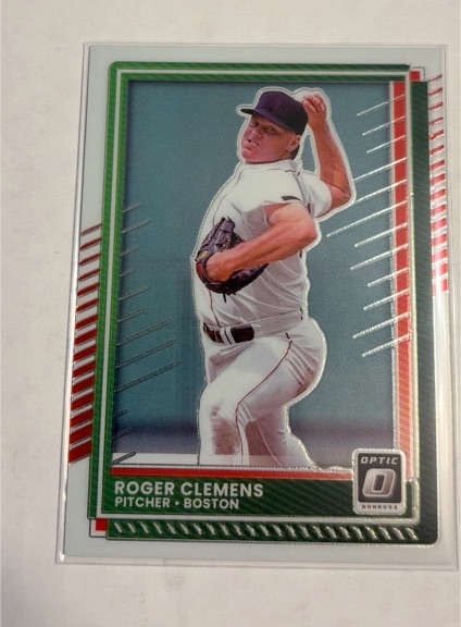2025 Donruss Optic #17 Roger Clemens — front