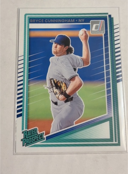 2025 Donruss #137 Bryce Cunningham — front