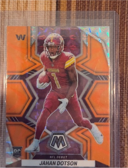 2022 Panini Mosaic #280 Jahan Dotson — front