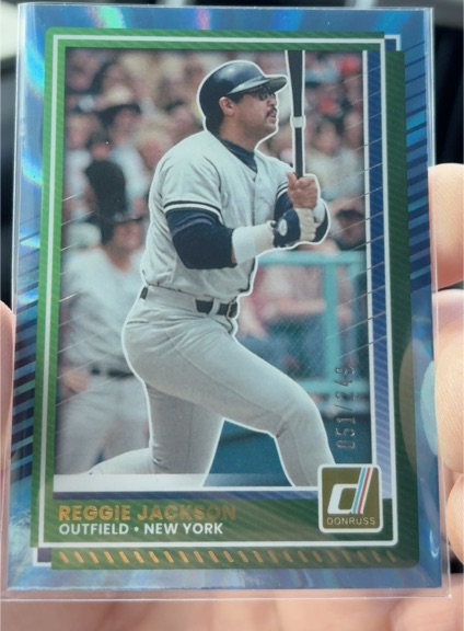 2025 Donruss #75 Reggie Jackson — front