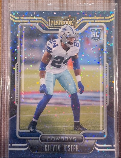 2021 Panini Playbook #162 Kelvin Joseph — front