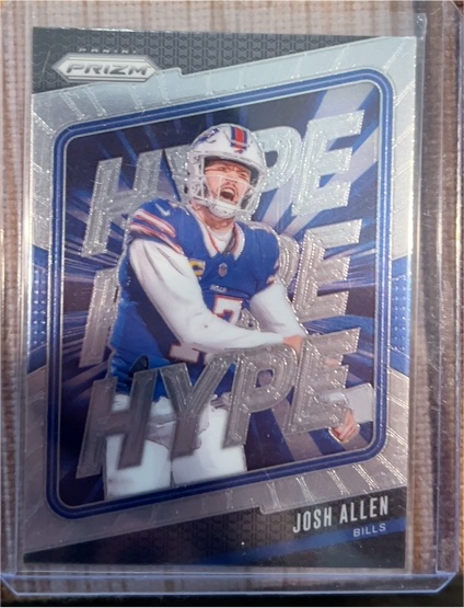 2024 Panini Prizm #13 Josh Allen Hype — front