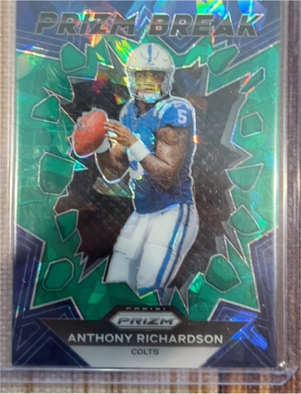 2023 Panini Prizm Prizm Break #PB-4 Anthony Richardson — front
