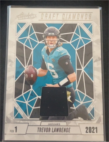 2024 Panini Absolute Draft Diamonds #DDJ-TLE Trevor Lawrence — front