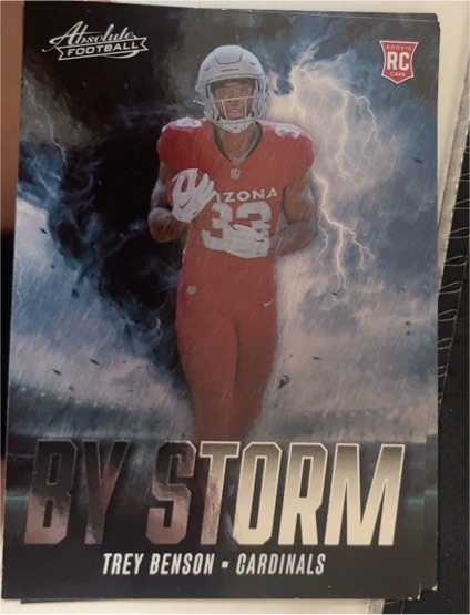 2024 Panini Absolute By Storm #BS-TBN Trey Benson — front