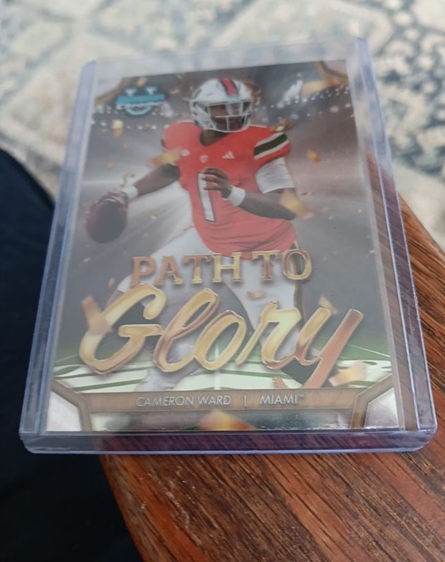 2024 Bowman University Chrome - Path to Glory #PG-17 Cameron Ward — front