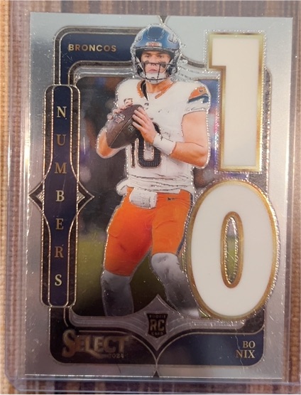 2024 Panini Select #6 Bo Nix — front