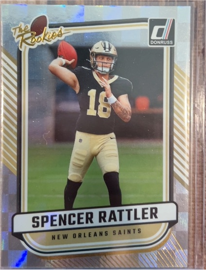 2024 Donruss The Rookies #TR-24 Spencer Rattler — front