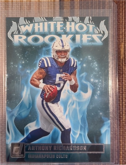 2023 Donruss White Hot Rookies #WHR-1 Anthony Richardson — front