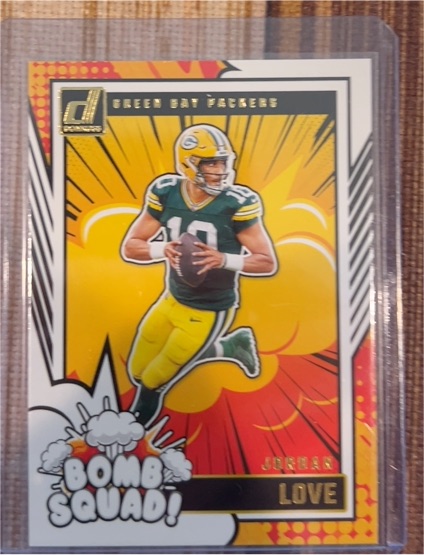 2024 Panini Donruss #10 Jordan Love Bomb Squad — front