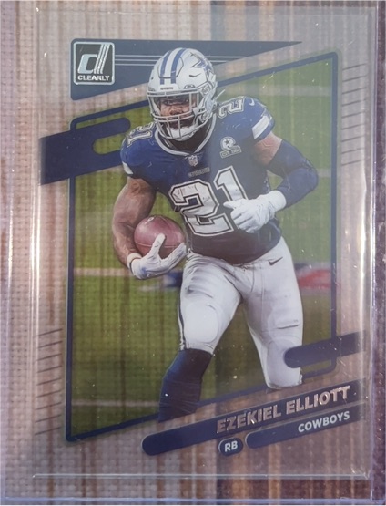 2021 Donruss Optic #23 Ezekiel Elliott — front