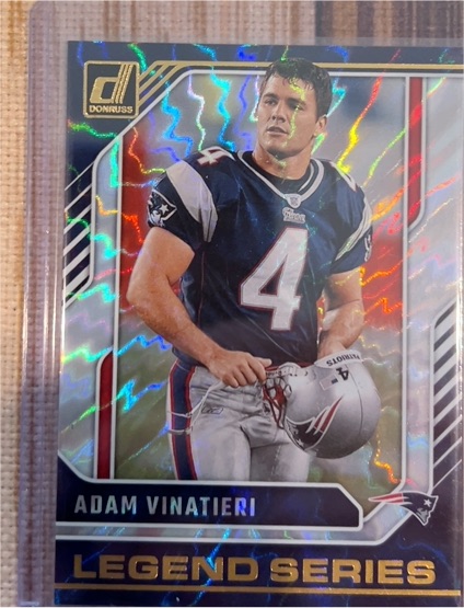 2024 Panini Donruss Legend Series #7 Adam Vinatieri — front