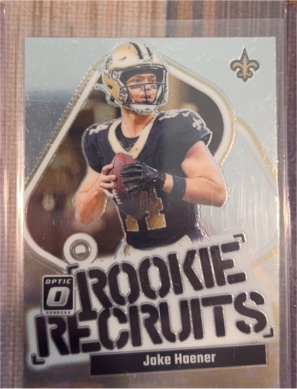 2023 Panini Donruss Optic #9 Jake Haener Rookie Recruits — front