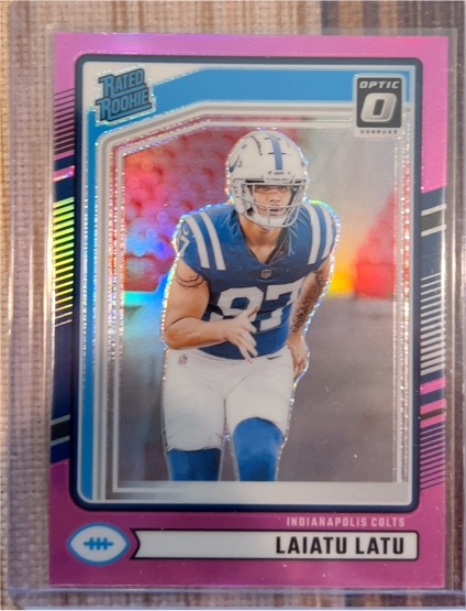 2024 Panini Donruss Optic #311 Laiatu Latu — front