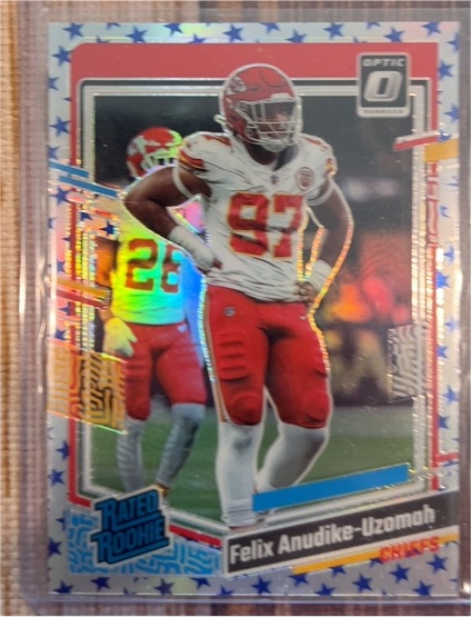 2023 Donruss Optic #256 Felix Anudike-Uzomah — front
