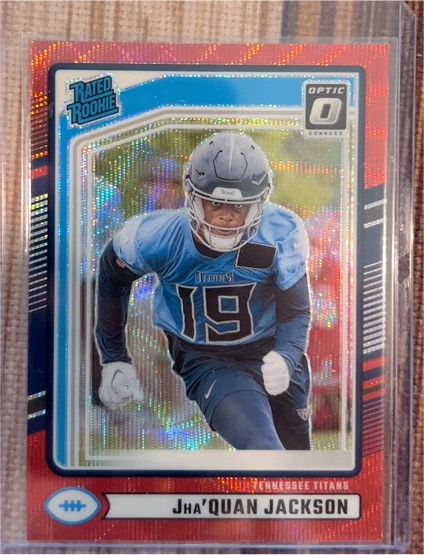 2024 Panini Donruss Optic #396 Jha'Quan Jackson — front