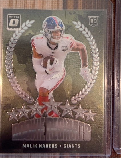 2024 Donruss Optic #3 Malik Nabers Rookie Recruits — front