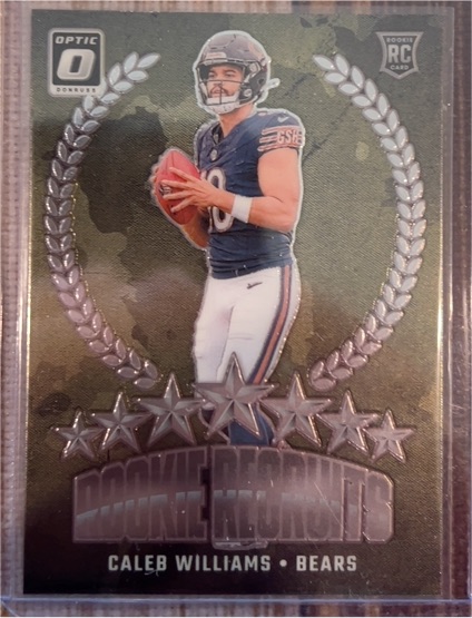 2024 Donruss Optic Rookie Recruits #1 Caleb Williams — front