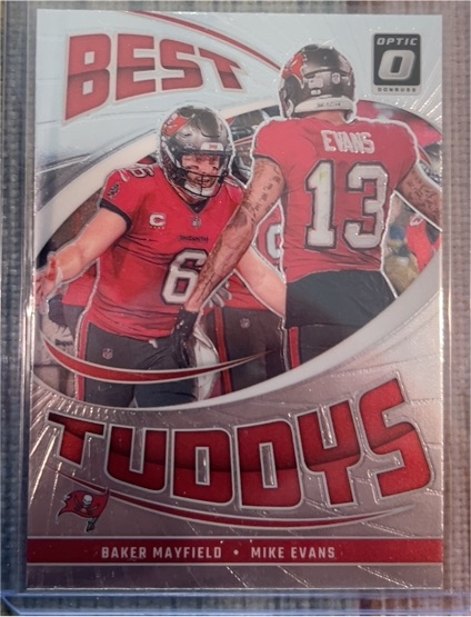 2024 Donruss Optic #6 Baker Mayfield / Mike Evans Best Tuddys — front