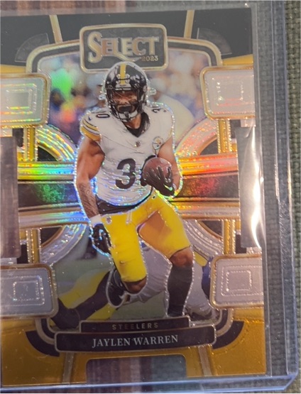 2023 Panini Select #82 Jaylen Warren — front