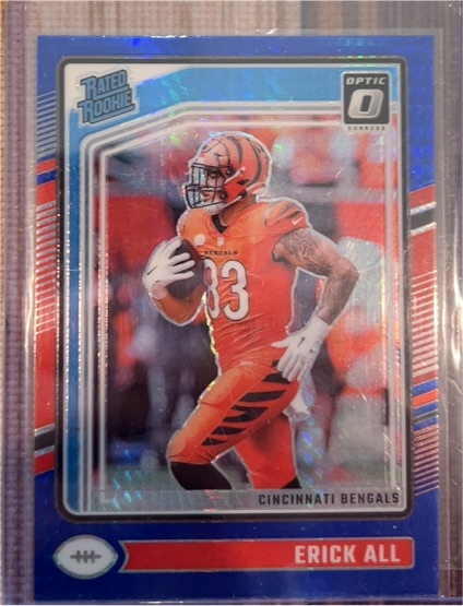 2024 Donruss Optic #233 Erick All Jr. — front