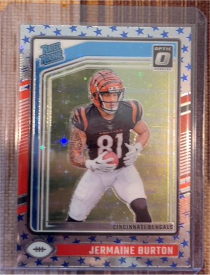 2024 Donruss Optic #251 Jermaine Burton — front