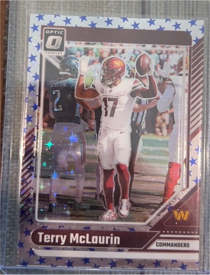 2024 Panini Donruss Optic #196 Terry McLaurin — front
