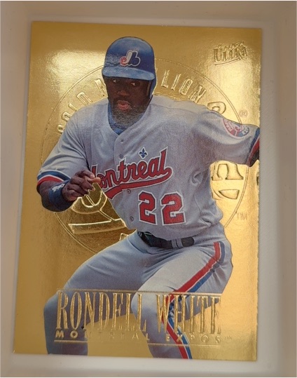 1996 Fleer Ultra Gold Medallion #22 Rondell White — front