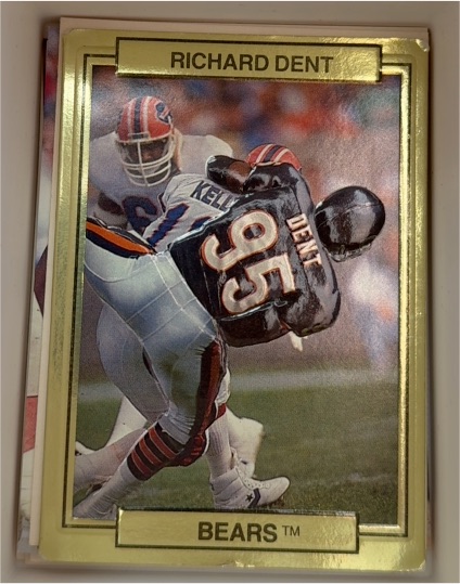 1989 Action Packed Test #4 Richard Dent — front