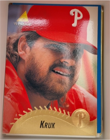 1995 Pinnacle #395 John Kruk — front
