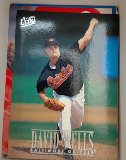 1996 Fleer Ultra #311 David Wells — front