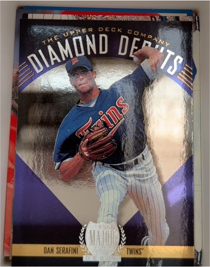 1995 Upper Deck Diamond Debuts #260 Dan Serafini — front