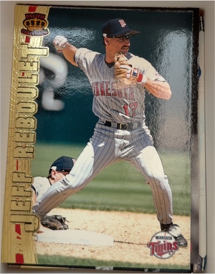 1997 Pacific Crown Collection #144 Jeff Reboulet — front
