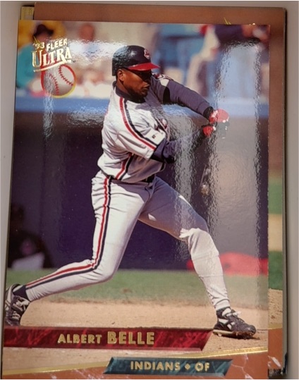 1993 Fleer Ultra #538 Albert Belle — front