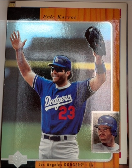 1996 SP #101 Eric Karros — front
