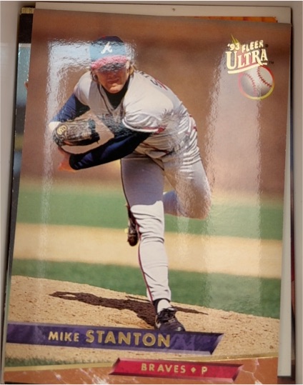 1993 Fleer Ultra #13 Mike Stanton — front